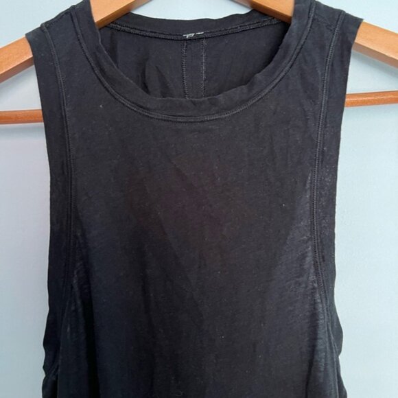 Lululemon Bend And Twist Tank Black Size 4 - Picture 3 of 5